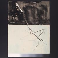 Jasper Johns FRAGMENT-COATHANGER AND SPOON Lithograph - Sold for $2,688 on 05-16-2026 (Lot 315).jpg